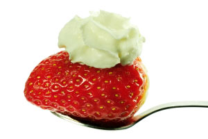 strawberry and cream