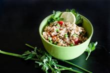 Toasted Farro, Cured Tomatoes, Almonds, Preserved Lemon, Herbs Photo