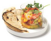 Shrimp, Avocado, and Cilantro Seviche Photo