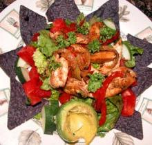 Chicken Fajita Salad Photo