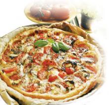Tomato and Goat Cheese Tart Photo