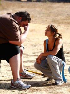 John Crutchfield and Jillian Michaels