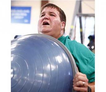 Patrick's First Workout at the Ranch