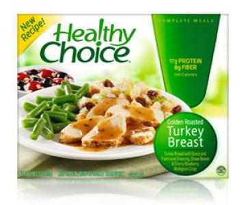 Healthy Choice Complete Meals Golden Roasted Turkey Breast