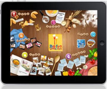 Big Fork Little Fork iPad App by Kraft