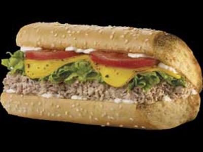 Fast Food Unhealthy on Quizno S Tuna Melt   Most Unhealthy Fast Food Menu Items