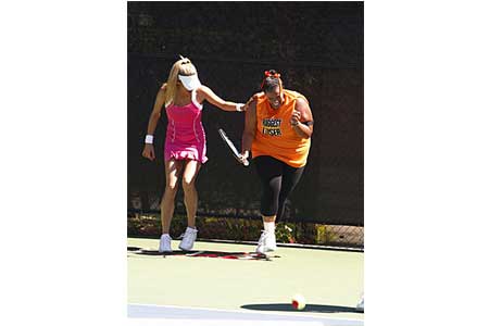 Sophia Meets Anna Kournikova