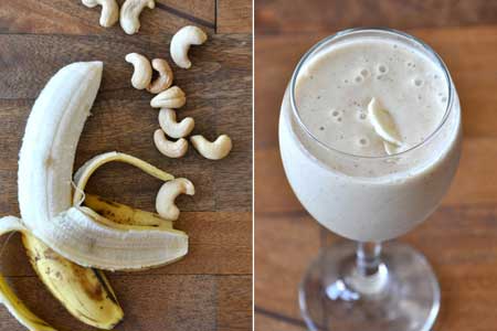 Banana Cashew Smoothie
