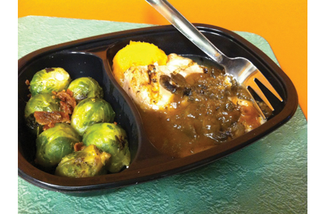 Bistro MD Chicken Marsala with Brussel Sprouts 