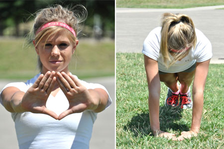 Closed-Grip Push Ups