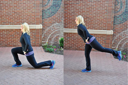 Lunge Kicks