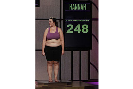 Hannah's First Weigh In