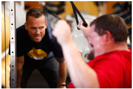 Lance Morgan and Bob Harper