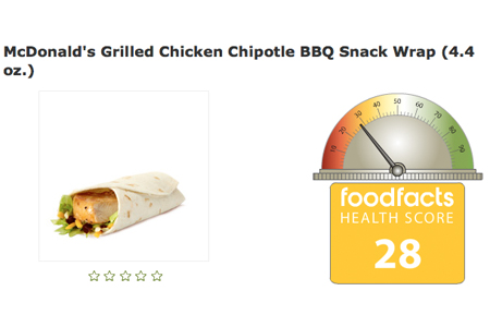 McDonald's Snack Wrap