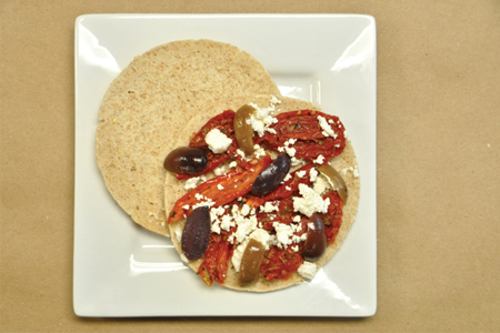 Simple Mediterranean Sandwich