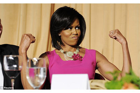 The First Lady Can Flex
