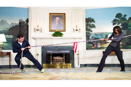 Michelle Obama's Jimmy Fallon Field Day