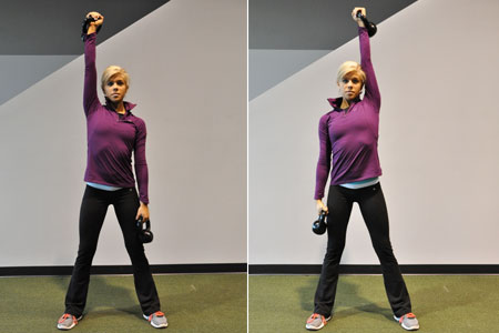 Kettlebell Shoulder Press