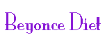 Beyonce Diet