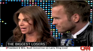 Biggest Loser trainers Jillian Michaels and Bob Harper