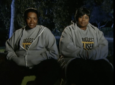 Joelle and Carla after Biggest Loser