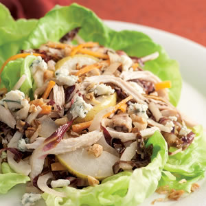 Warm Winter Salad recipe from EatingWell Magazine.