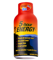5-hour energy shots
