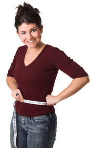 woman lost weight