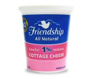Best Cottage Cheese Is Friendship Cottage Cheese