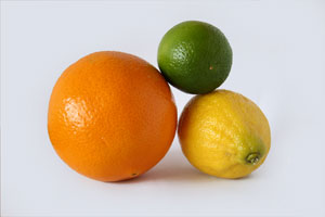 Orange, Lemon, Lime