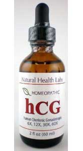 Homeopathic hCG