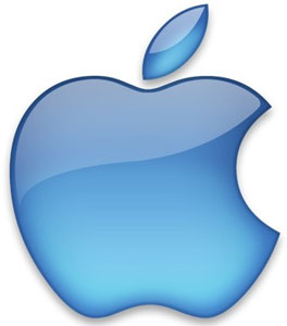 Blue Apple Computer Logo