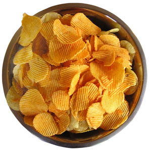 Potato Chips in a bowl