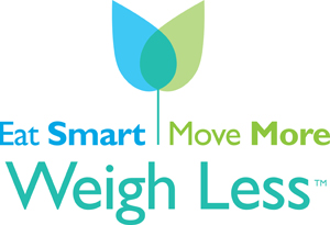 Eat Smart Move More Weigh Less Logo