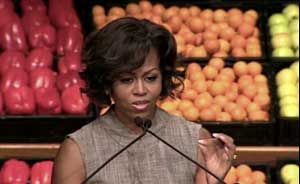 michelle obama addressing nutrition 