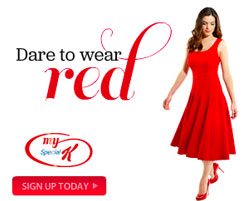 dare to wear red uk ad