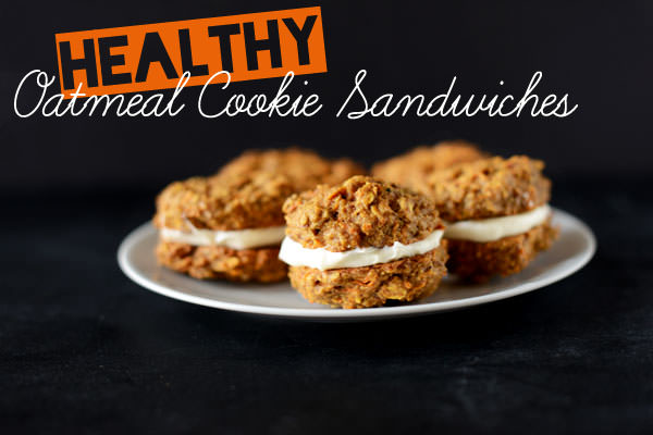 Healthy Oatmeal Cookie Sandiches Recipe