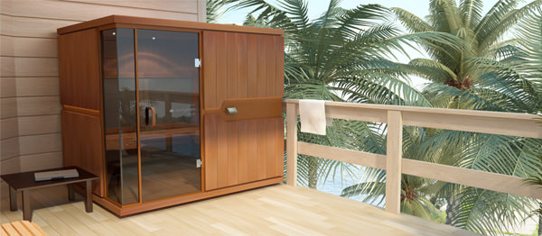 sunlighten sauna deck