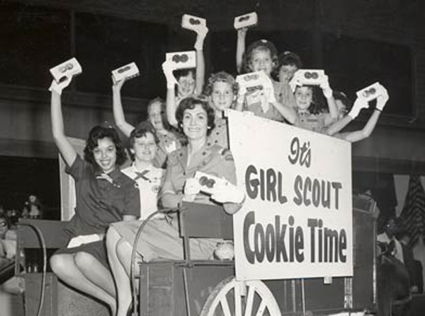 vintage girl scout cookies