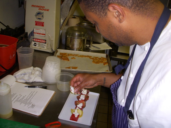 Chef Marcellus Finishing Touches
