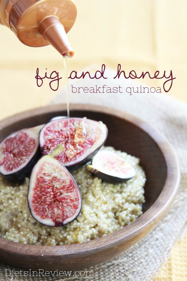 fig honey breakfast quinoa