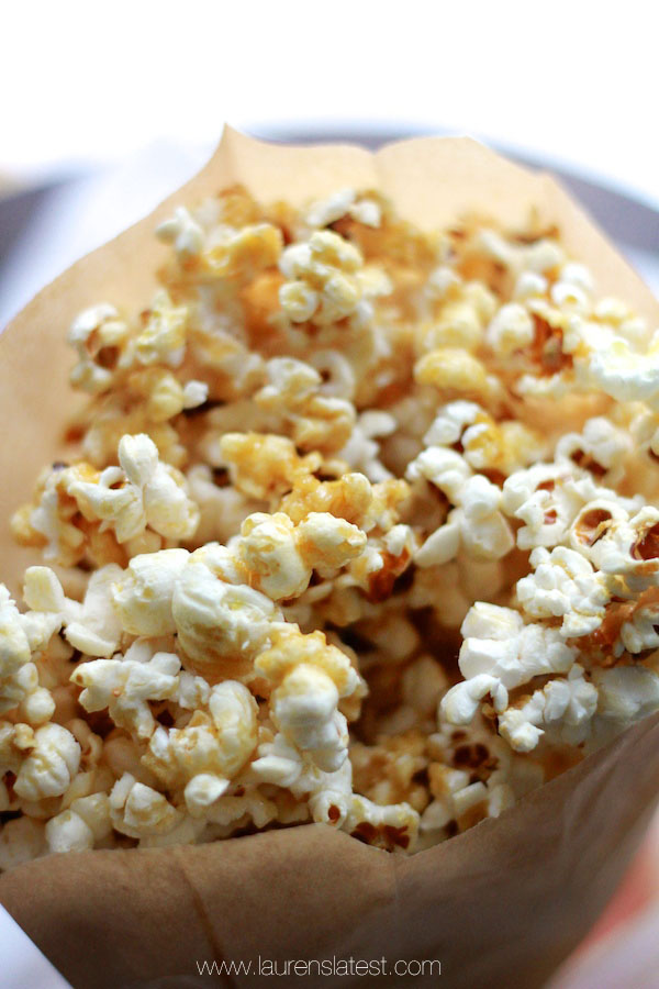 clean caramel corn laurenslatest