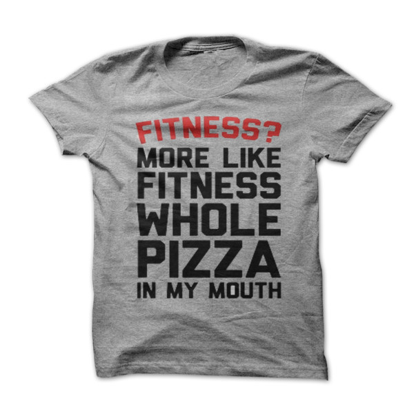 fitness whole pizza BIG