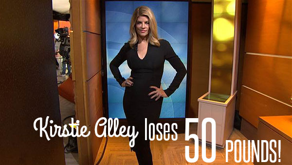 kirstie alley 50 pounds
