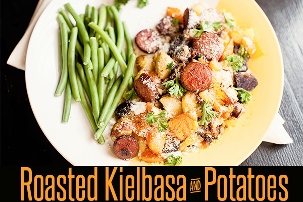 kielbasa and potatoes