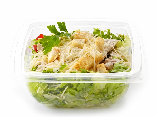salad in a plastic take away box