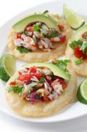 Shrimp, Avocado, and Cilantro Ceviche Photo