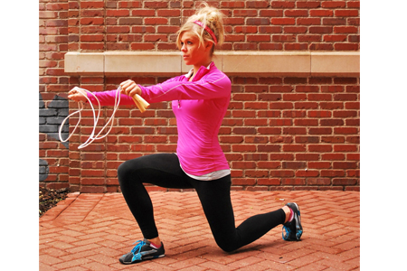 Jump Rope Lunge