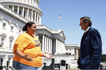 Shay on Capitol Hill