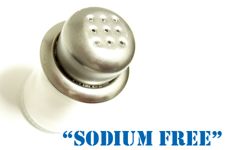 Sodium Free Food Labels